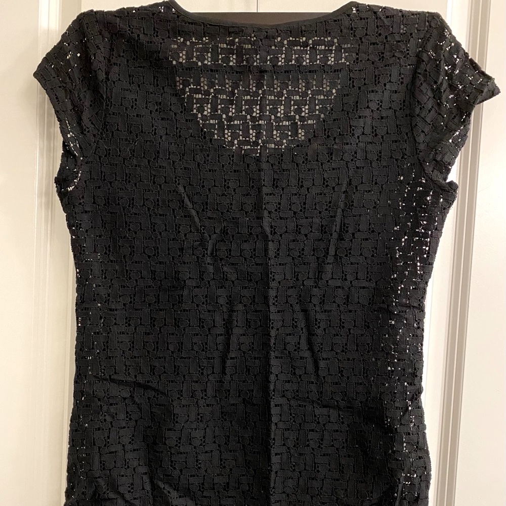 Black lace top- size S